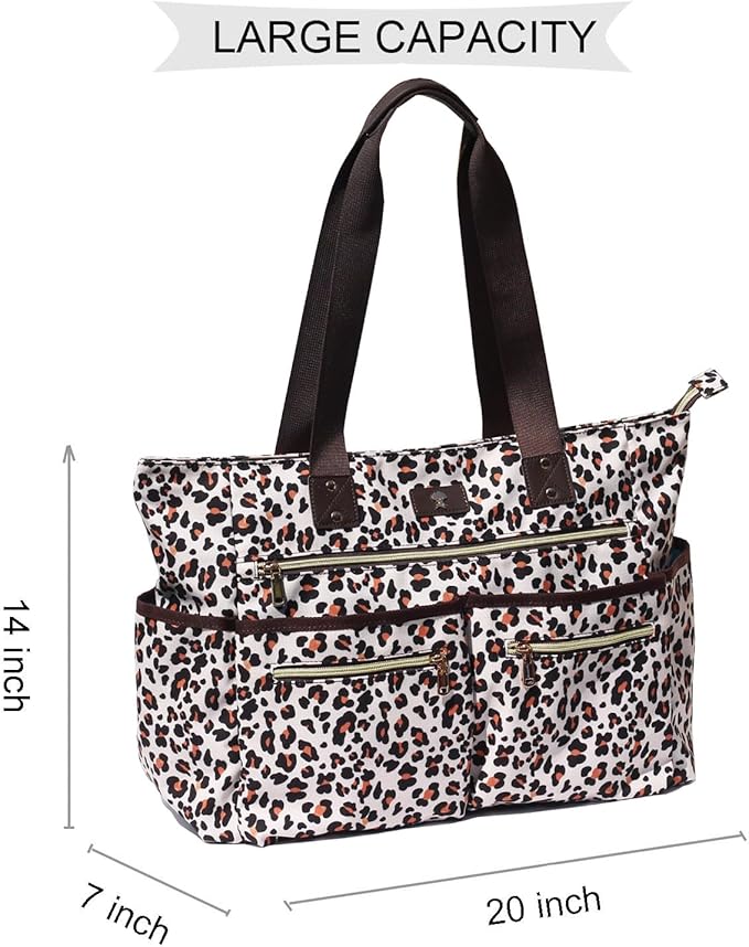 Weekender Bag Carry On Bag Overnight Tote Travel Duffle with 13 Pockets for Travel,Work，Gym,Beach,Teacher,Nurse