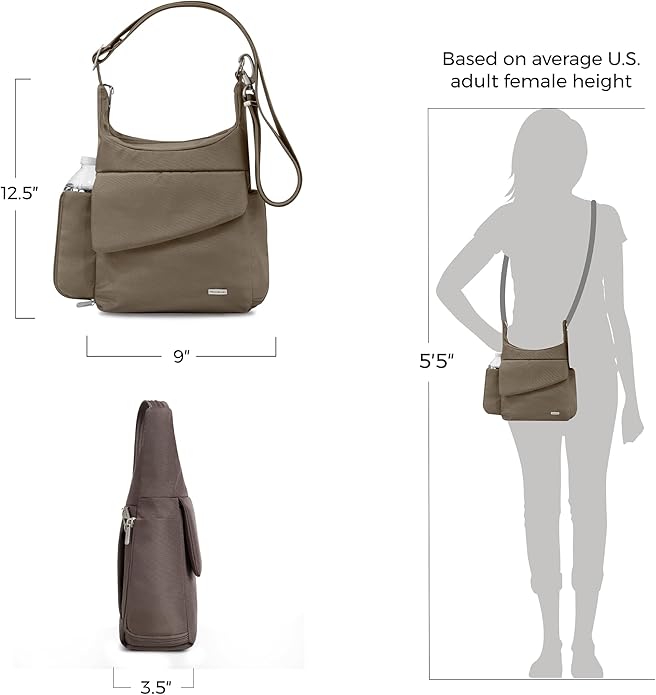 Travelon Anti-Theft Classic Messenger Bag