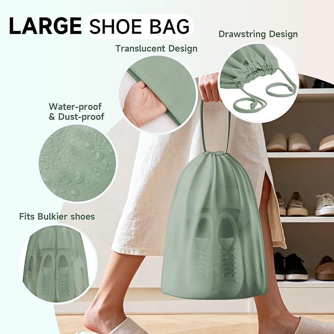 11 Set Packing Cubes for Travel, Gifts for Women Mom Kids, TSA Approved Bags for Makeup, Cosmetic, Toiletry, Suitcase Organizers for Checked Luggage,Cruise Essentials,Airplane Accessories,Matcha Green