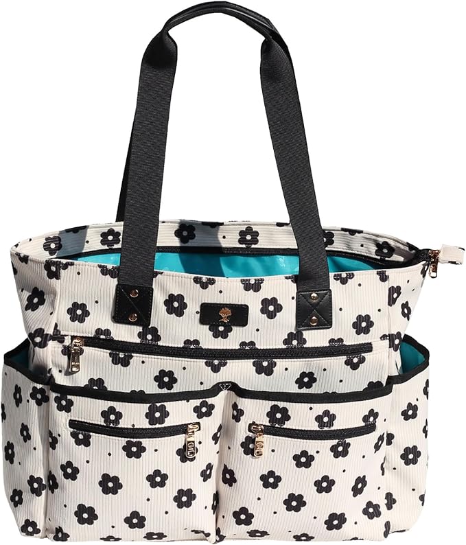 Weekender Bag Carry On Bag Overnight Tote Travel Duffle with 13 Pockets for Travel,Work，Gym,Beach,Teacher,Nurse