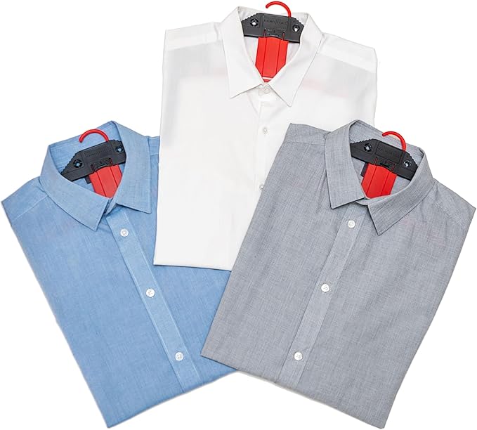 Travel Hangers | Space Saving Design|Lightweight | Prevents Wrinkles and Creases | 3 Pack