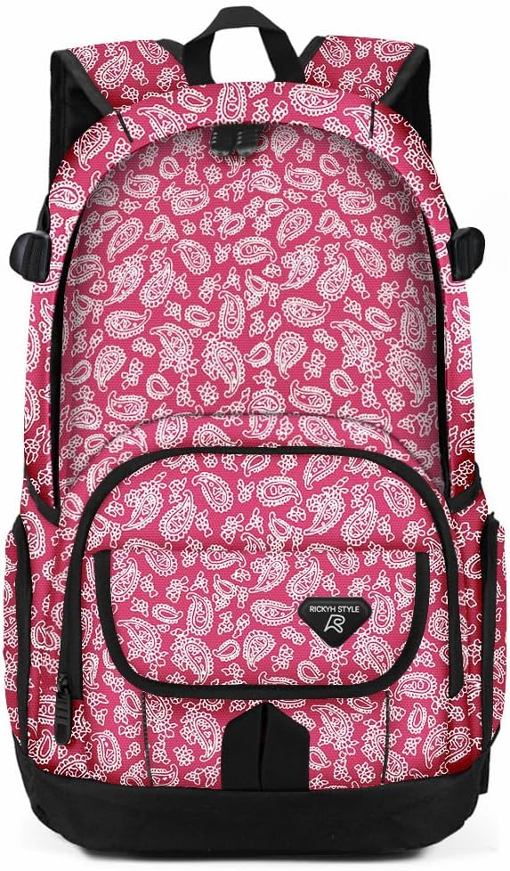 rickyh style School Backpack Travel Bag for Men & Women Lightweight College Back Pack with Laptop Compartmen