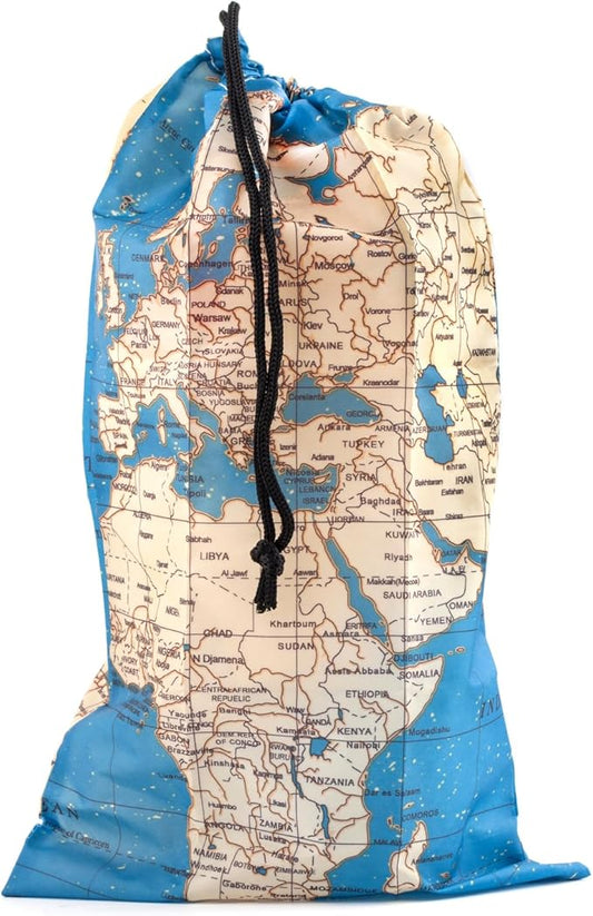 Kikkerland Around The World Travel Bags, Set of 4