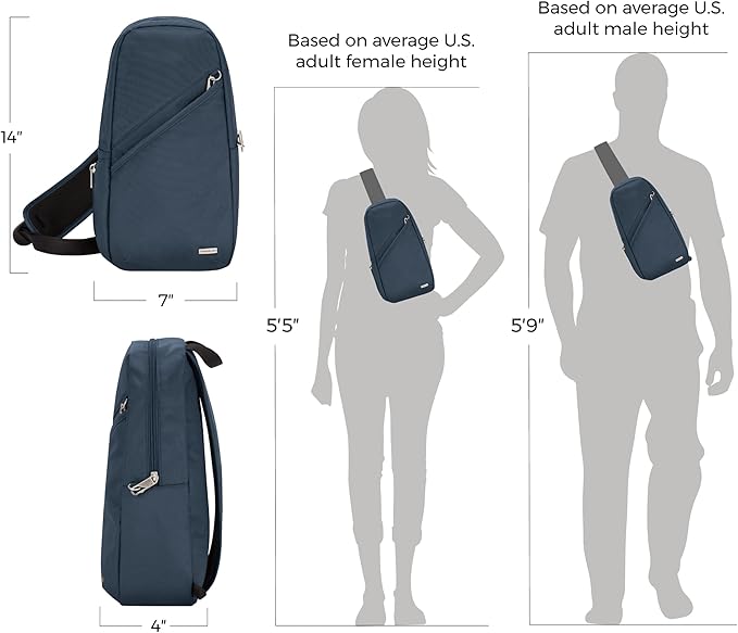 Travelon Anti-Theft Classic Sling Bag
