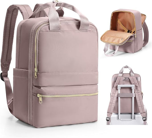 wepadre Carry On Backpack For Women Men Flight Approved Waterproof Travel Backpack With Laptop Compartment Personal Item Bag For Airlines Anti Theft Gym Backpack Casual Daypack Backpacks