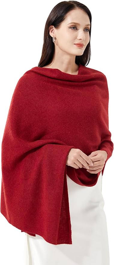 Soft Cashmere Blend Wrap Chic Scarf Stole for Women Wayfarer Travel Extra Large 87"x28"