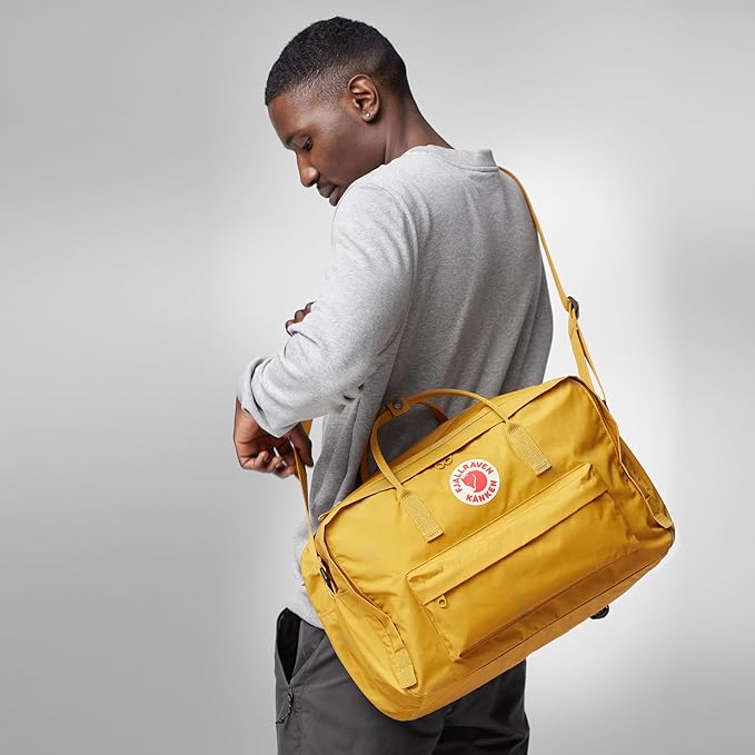Fjallraven Kanken Weekender Bag, Large Travel Tote and Duffel for Overnight and Everyday Carry, Pastel Lavender