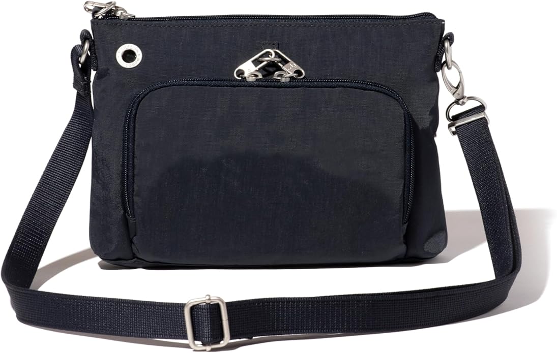 Baggallini womens Securtex Anti-theft Memento Crossbody Bag