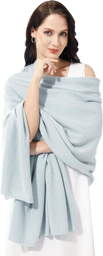 Soft Cashmere Blend Wrap Chic Scarf Stole for Women Wayfarer Travel Extra Large 87"x28"
