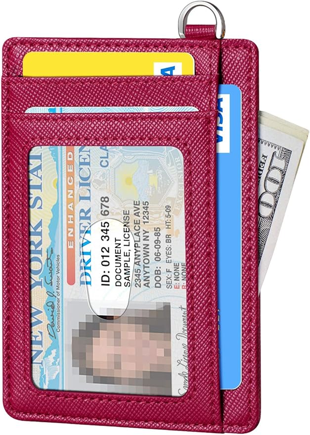 FurArt Slim Minimalist Wallet, Front Pocket Wallets, RFID Blocking, Credit Card Holder for Men