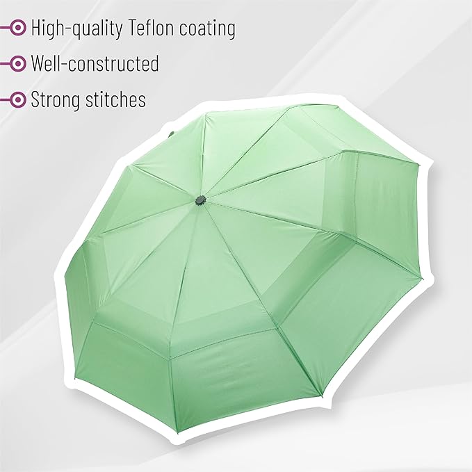Mr. Pen- Windproof Travel Umbrella, Automatic Umbrellas for Rain, Compact
