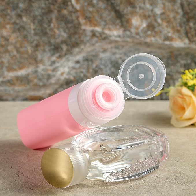 INSFIT 17 Pack Travel Bottles for Toiletries, TSA Approved 3oz 2oz Travel Size Toiletries, BPA Free Leak Proof Squeezable Silicone Tubes Travel Essentials for Shampoo Conditioner Lotion Soap