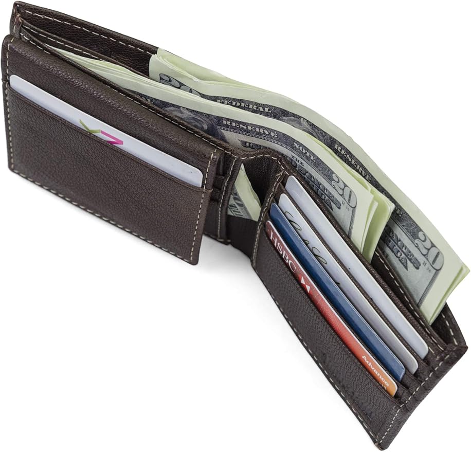 Timberland Men's Genuine Leather Passcase Security RFID Wallet