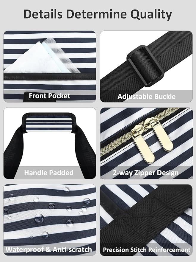 Expandable Travel Duffle Bags Weekender Overnight Bags for Women Men Hospital Bag for Women Labor Delivery with Toiletry Bag Waterproof