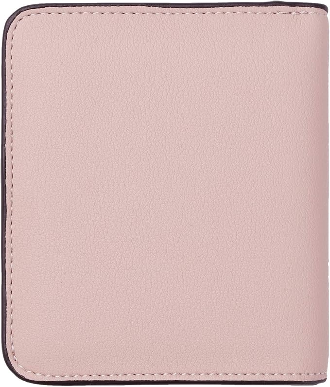 Toughergun Women’s Small Slim Leather Wallet with RFID Protection, Compact Bifold Mini Purse with Clear ID Window