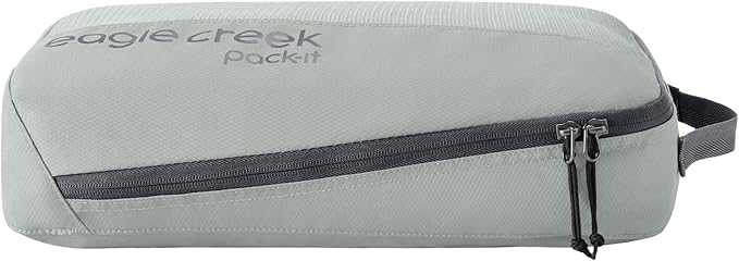 Eagle Creek Pack-It Reveal Cube Set - Packing Cubes for Compartmentalizing Luggage - Durable - Ultra-Lightweight - Water-Resistant - Easy Grab Zipper Pull - Mesh Windows - Storm Grey - XS/S/M