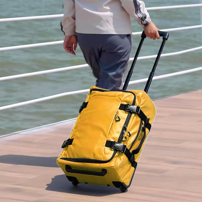 Traveler's Choice Softside Upright Wheeled Duffel Bag