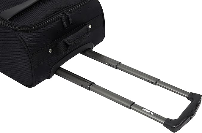 Wrangler 17" Underseat Spinner Carry-On Luggage, Black