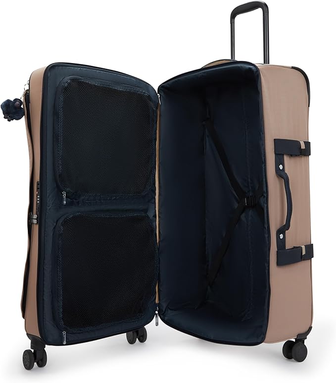 Kipling Women's Spontaneous Large 31-Inch Softside Spinner Wheel Luggage, Integrated TSA Accepted Lock