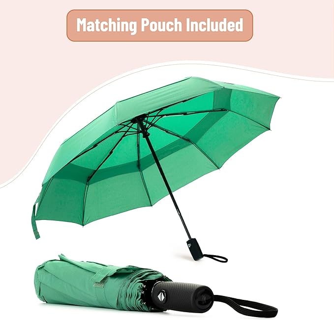 Mr. Pen- Windproof Travel Umbrella, Automatic Umbrellas for Rain, Compact