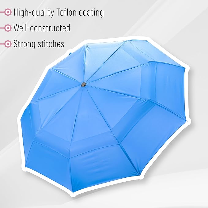 Mr. Pen- Windproof Travel Umbrella, Automatic Umbrellas for Rain, Compact