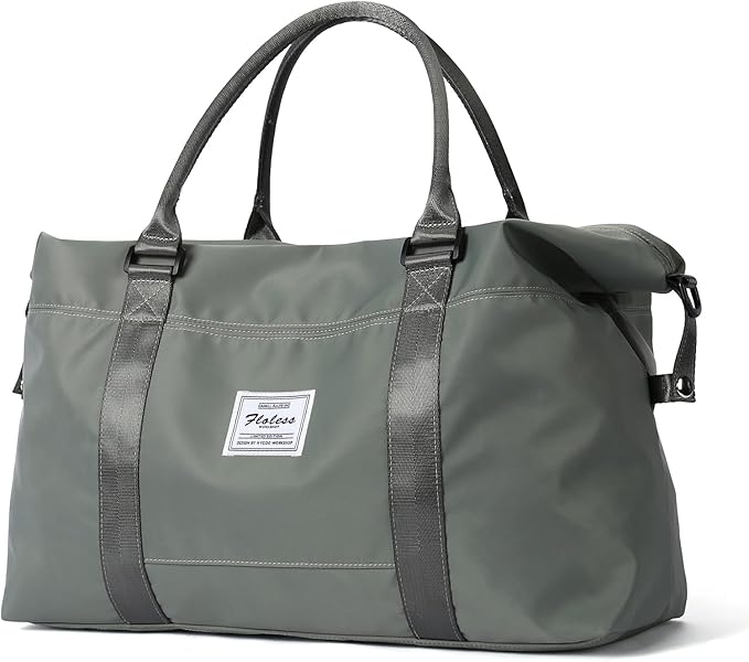 HYC00 Travel Duffel Bag,Carry-on Overnight Weekender Bags for Women,Sports Tote Gym Bag with Wet Pocket