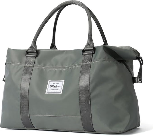 HYC00 Travel Duffel Bag,Carry-on Overnight Weekender Bags for Women,Sports Tote Gym Bag with Wet Pocket