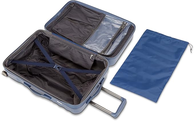 American Tourister 24-inch Spinner, Slate Blue, 24-inch Spinner