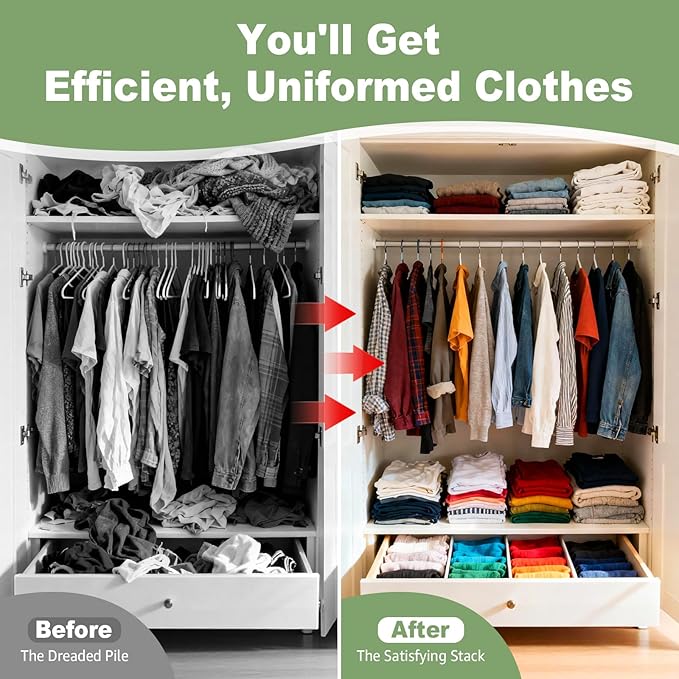 BoxLegend Shirt Folder Wooden Clothes Folding Board - No Bend, Gentle on Clothes, Eco-Friendly Laundry Folder for T Shirts, Pants, Sweaters & Delicates, Light Gray