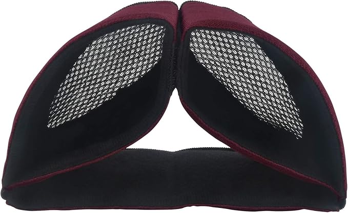 riemot Luggage Travel Cup Holder Free Hand Drink Carrier - Hold Two Coffee Mugs - Fits Roll on Suitcase Handles - Gifts for Flight Attendants Travelers Accessories Red