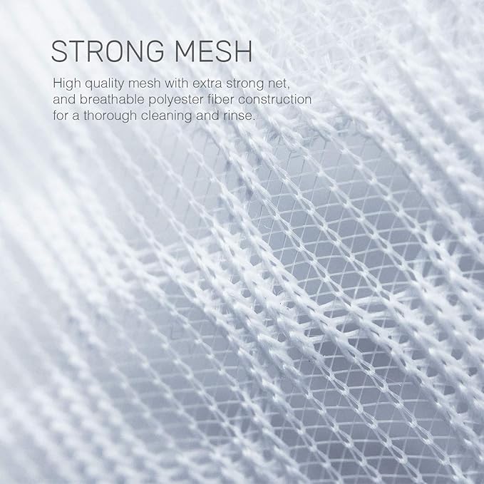 Extra Large Mesh Laundry Bags for Delicates - 2 Jumbo XXL Durable Laundry Bag Mesh Wash Bags with Hanging Loop. Garment Safe and Organizer for Washing Machine, Clothes, Lingerie, Sheets, and Blankets