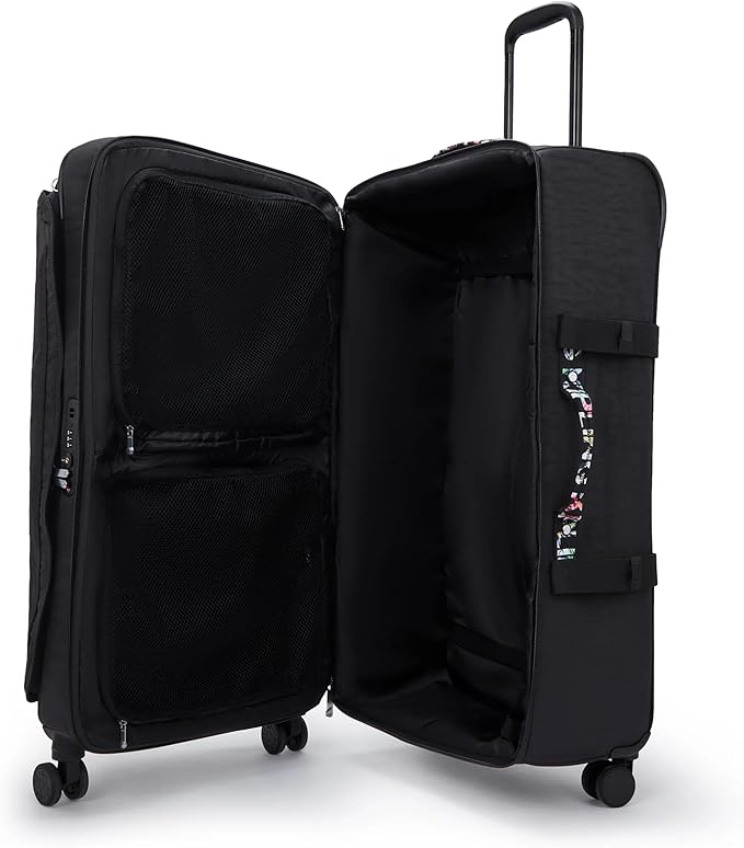 Kipling Women's Spontaneous Large 31-Inch Softside Spinner Wheel Luggage, Integrated TSA Accepted Lock