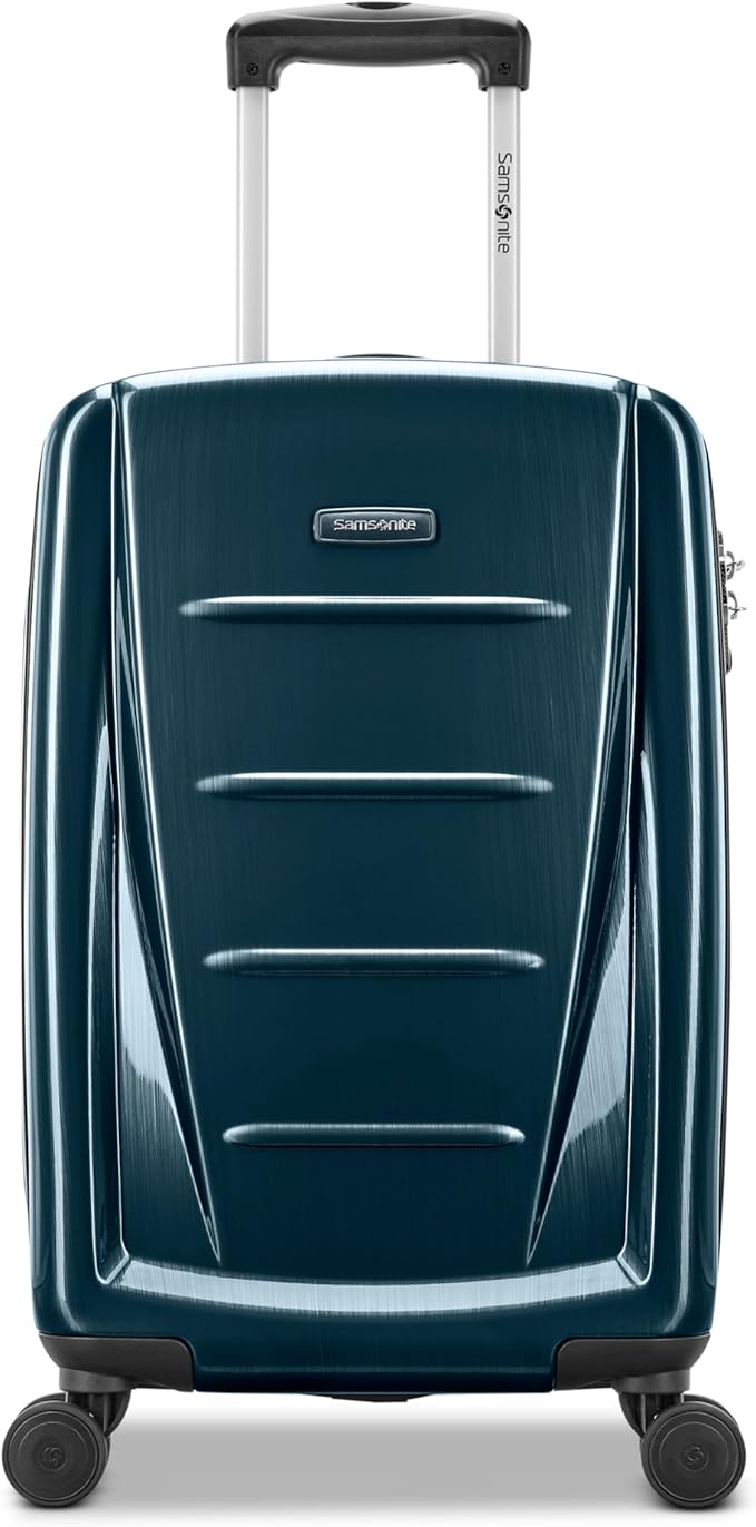 Samsonite Winfield 2 Hardside Expandable Luggage with Spinner Wheels, Teal, Carry-On 20-Inch