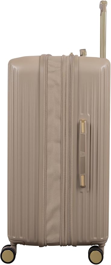 It Luggage Luxuriant 27" Hardside Checked 8 Wheel Expandable Spinner, Vintage Grey