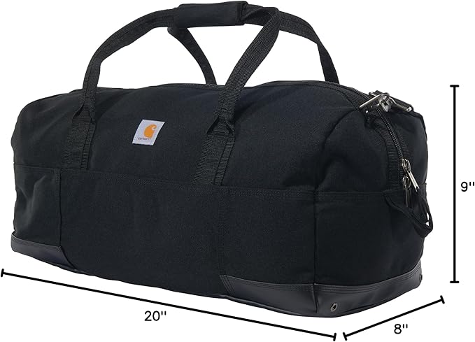 Carhartt Classic Duffels, Heavy-Duty Bag for Jobsite, Gym and Travel