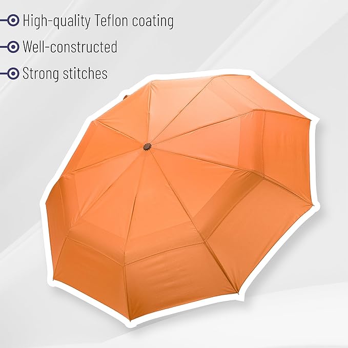 Mr. Pen- Windproof Travel Umbrella, Automatic Umbrellas for Rain, Compact
