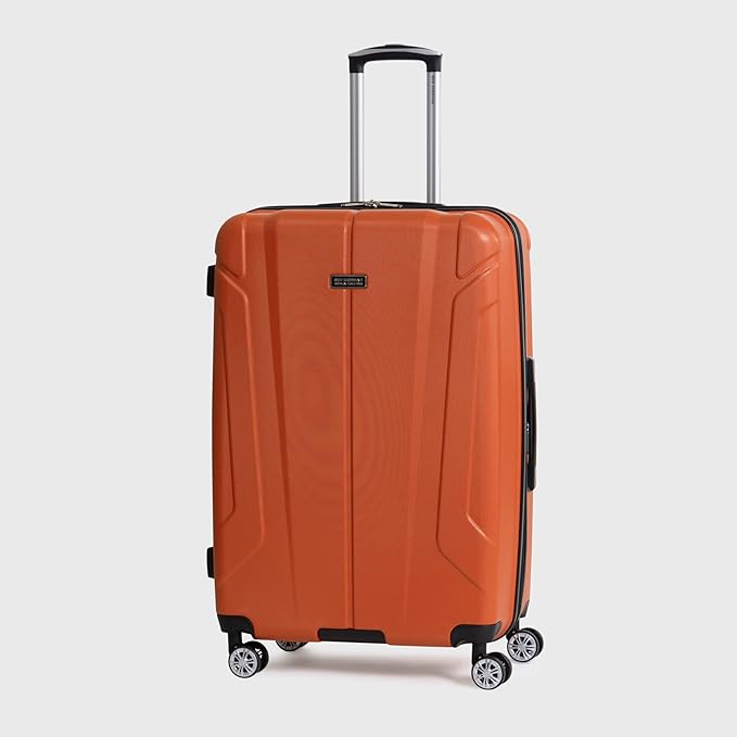 Ben Sherman Derby Spinner Travel Upright Luggage, Mandarin, 2-Piece Set (20" & 28")