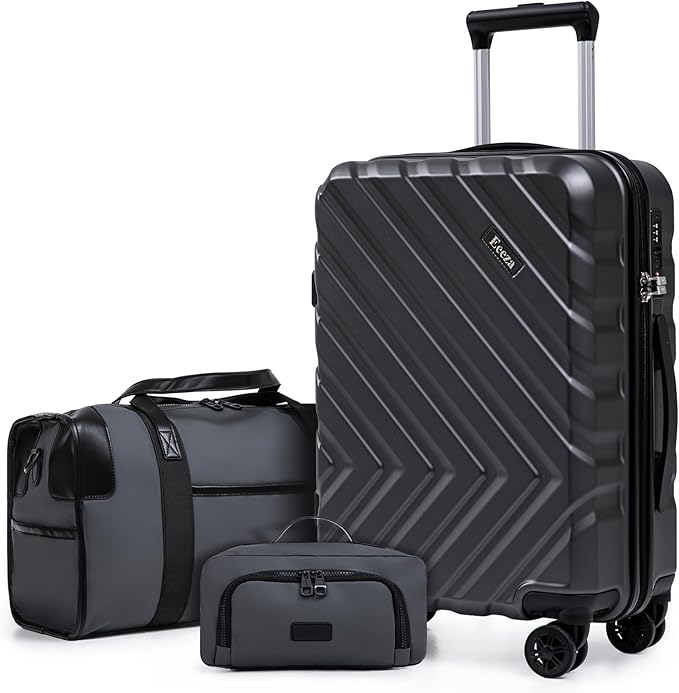 Luggage Sets 3 Piece,Suitcases with Wheels,Carry On Luggage Set 22x14x9 Airline Approved,Hardshell Luggage Sets With TSA Lock,20 Inch Carry On Suitcase