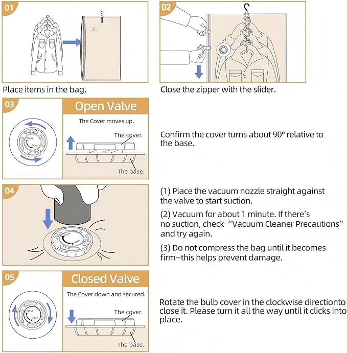 Hanging Vacuum Storage Bags with Electric Pump – 4-Pack Hanging Vacuum Seal Bags for Clothing, Space-Saving Compression Bags for Suits, Jackets, Travel Wear, Winter Coats & Outerwear