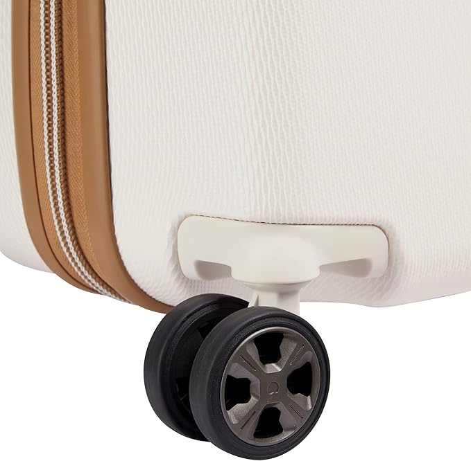 DELSEY PARIS Chatelet Air 2.0 Hardside Luggage with Spinner Wheels, Angora, 2 Piece Set, (20/Backpack)