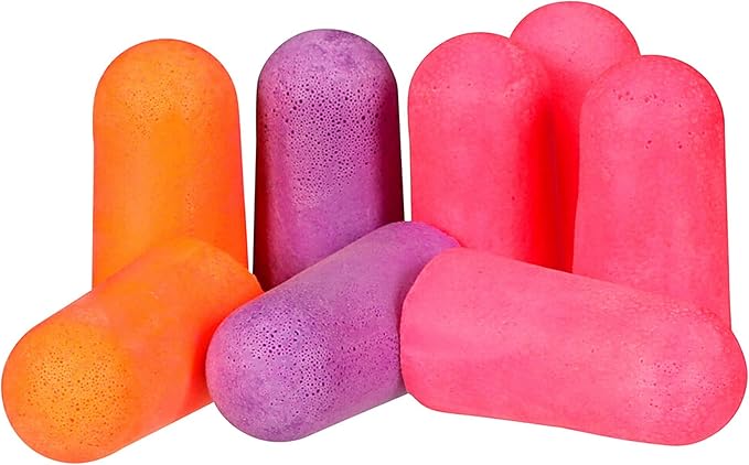 3M Disposable Earplugs Events & Concerts, 4 Pairs (8 Total Plugs), Noise Reduction Rating (NRR) 32 dB, Good Fit, Stays Put, Soft & Smooth Ear Plug Design, Easy To Insert & Remove (EPEC-4BC-SIOC)