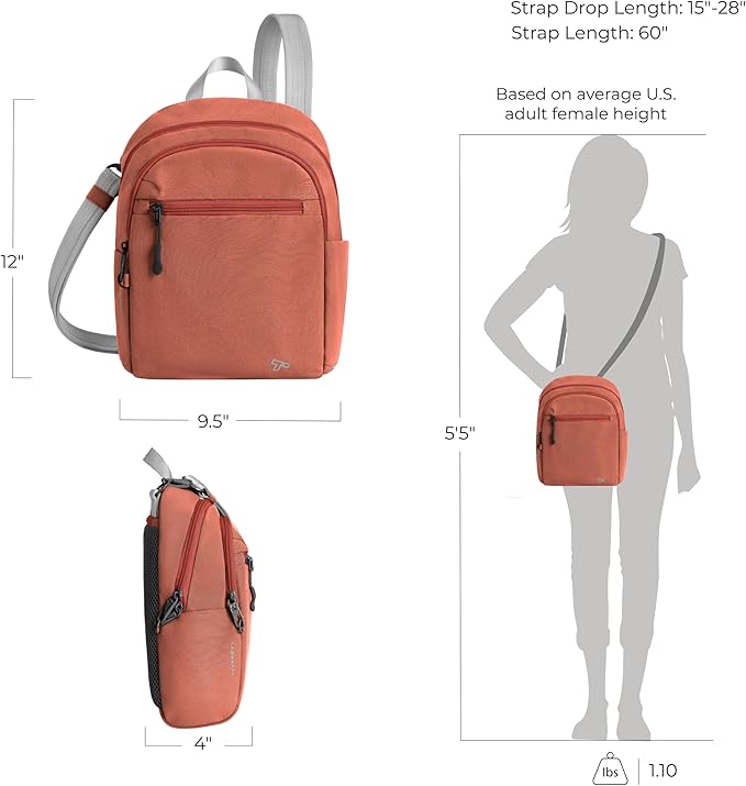 Travelon Unisex Adult Travelon Anti-theft the Voyages Tour Bag
