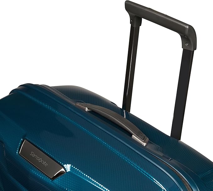 Samsonite Proxis Medium Hardside Luggage with Dual Spinner Wheels - Innovative Roxkin™ Lightweight Shell With Ultimate Durability- Includes TSA Lock, Ergonomic Telescoping Handle - Petrol Blue