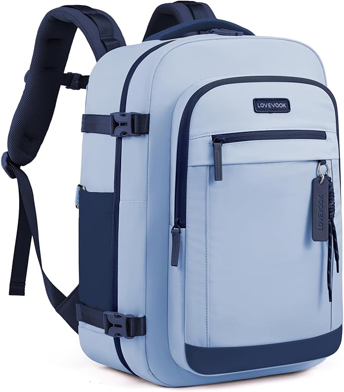 LOVEVOOK Travel Backpack Blue 16 inch