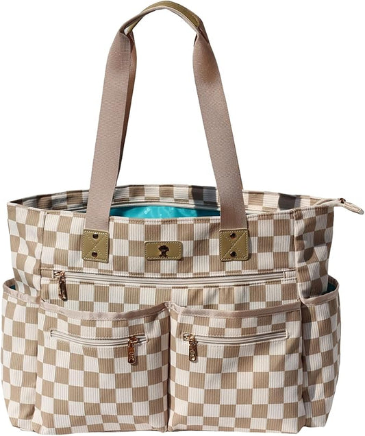 Weekender Bag Carry On Bag Overnight Tote Travel Duffle with 13 Pockets for Travel,Work，Gym,Beach,Teacher,Nurse