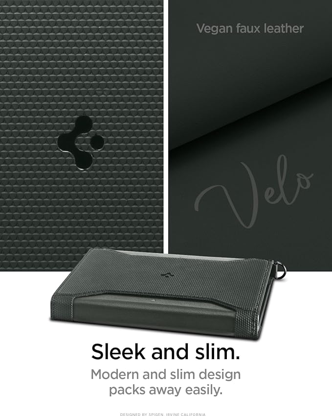 Spigen Life for Passport Card Cover Holder with RFID Blocking Technology Wallet Travel Documents Organizer Protector Accessories, SIM Card Pin Included