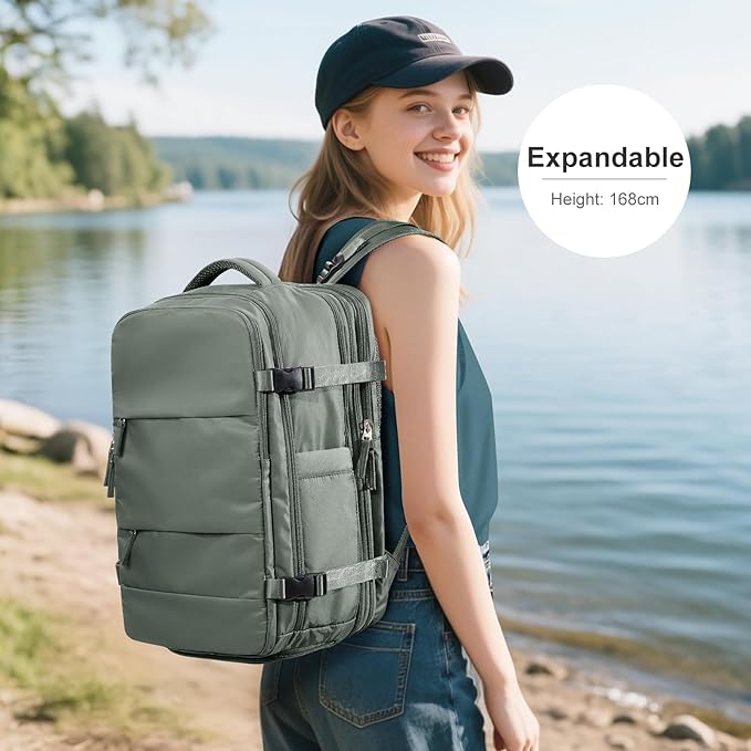 Extra Backpack For Traveling On Airplane Travel Backpack For Women Men Airline Approved Carry On Bags For Airplanes Gym Bag With Shoe Compartment Waterproof Laptop Backpack Camping Hiking Backpack