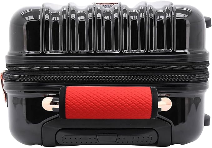 Luggage Handle Wrap for Suitcase/Carry On/Backpacks-Neoprene Luggage Handle Wraps Bright Luggage Identifiers/Tags/Spotter/Markers Travel Accessories/Essentials-Red