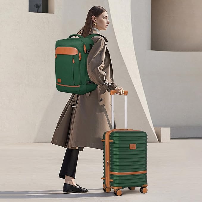 Joyway Expandable Luggage Sets 5 Piece, Lightweight Hard Shell Travel Suitcase Set with Spinner Wheels and TSA Lock