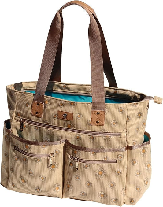 Weekender Bag Carry On Bag Overnight Tote Travel Duffle with 13 Pockets for Travel,Work，Gym,Beach,Teacher,Nurse